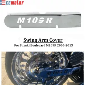 Chrome Right Side Swingarm Swing Arm Cover For Suzuki Boulevard M109R 2006-2013 - Picture 1 of 8