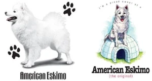 Camisas y tela de aplicación de máquina de prensa de calor de transferencia de perro esquimal americano - Imagen 1 de 3