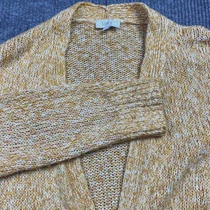 Loft Womens Open Fairy Grunge Duster Cardigan L Pockets Phoebe Cottage Office  - Picture 1 of 12