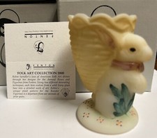 Fenton-Rabbit Egg Cup-Ivory 6883 Q1 Folk Artcollection