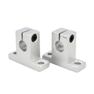 2pc SK10 Linear Rail Shaft Support Bracket Vertical Optical Axis Holder - Picture 1 of 7