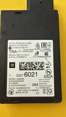 16 17 GMC TERRENO LADO IZQUIERDO TRASERO MÓDULO PUNTO CIEGO 23276021 Foto 1 de 4