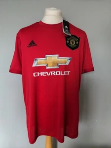 Adidas Manchester United Home Shirt 2019-20 Size XL - Picture 1 of 10