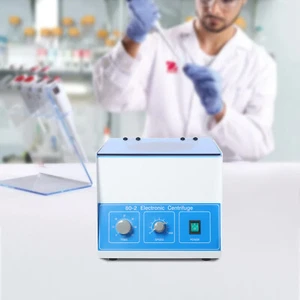 12x20ml Lab Centrifuge, 0-4000 RPM Benchtop Electric Centrifuge w/Timer, 110V US - Picture 1 of 12