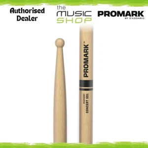 Pair of Promark Concert SD1 Hickory Wood Tip Drumsticks - TXSD1W (Drum Sticks) - Picture 1 of 6