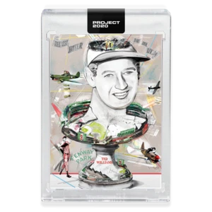 2020 TOPPS PROJECT 2020 #158 TED WILLIAMS - BY ANDREW THIELE - Picture 1 of 2