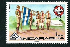 Scouts / Scautismo : Nicaragua 1975 - 1 valore nuovo - Picture 1 of 1