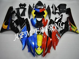 Red Blue Shark AGV ABS Injection Mold Bodywork Fairing Kit for YZF R6 2006 2007 - Picture 1 of 7