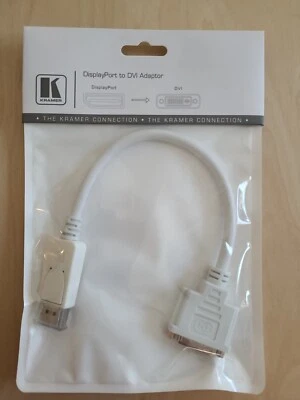 Kramer ADC-DPM/DF DisplayPort (M) auf DVI (F) Adapterkabel - Bild 1 von 2