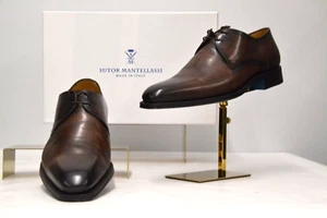 Nuevo con etiquetas Zapatos de vestir Sutor Mantellassi Luxury Master Crust Derby 11 (US) 44 EU (M44) - Imagen 1 de 3