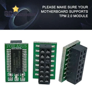 TPM 2.0 Security Module Card Supports Multi Brand Motherboards 12 14 18 FAST - Picture 1 of 35