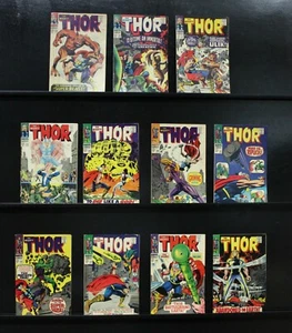 Thor 11 issue Silver Age Lot #135 - 145, Sif, 1st Ulik 12¢ covers - Picture 1 of 2