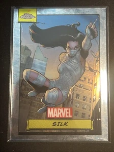 2024 Topps Chrome Marvel #9 Silk - Picture 1 of 2