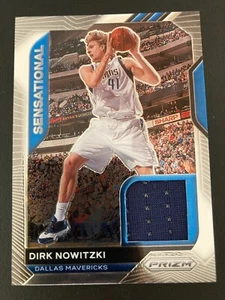 2020-21 Panini Prizm Sensational Swatches Material SSW-DNW Dirk Nowitzki - Bild 1 von 2