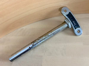 LUDWIG 60s 70s 80s Vtg Double Rack Tom Post Holder Mount Part w No L-arms READ - Picture 1 of 5