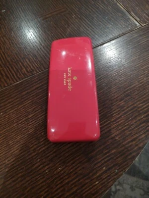 *KATE SPADE Rosa y Naranja OJOS Almeja CÁSCARA Gafas de Sol Estuche Rígido para Ojos* Foto 1 de 4