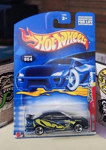 👓Hot Wheels 2002 #064🔥Honda CIVIC Si Metalflake Blue⭐Ruedas cromadas de 3 radios🔴JDM - Imagen 1 de 7