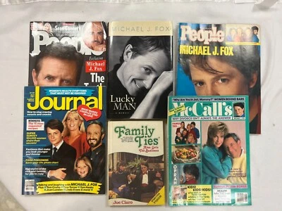 MICHAEL J FOX-Memoir-Weekly Reader 1986 McCalls Journal-People 1987 magazines + - Image 1 of 4