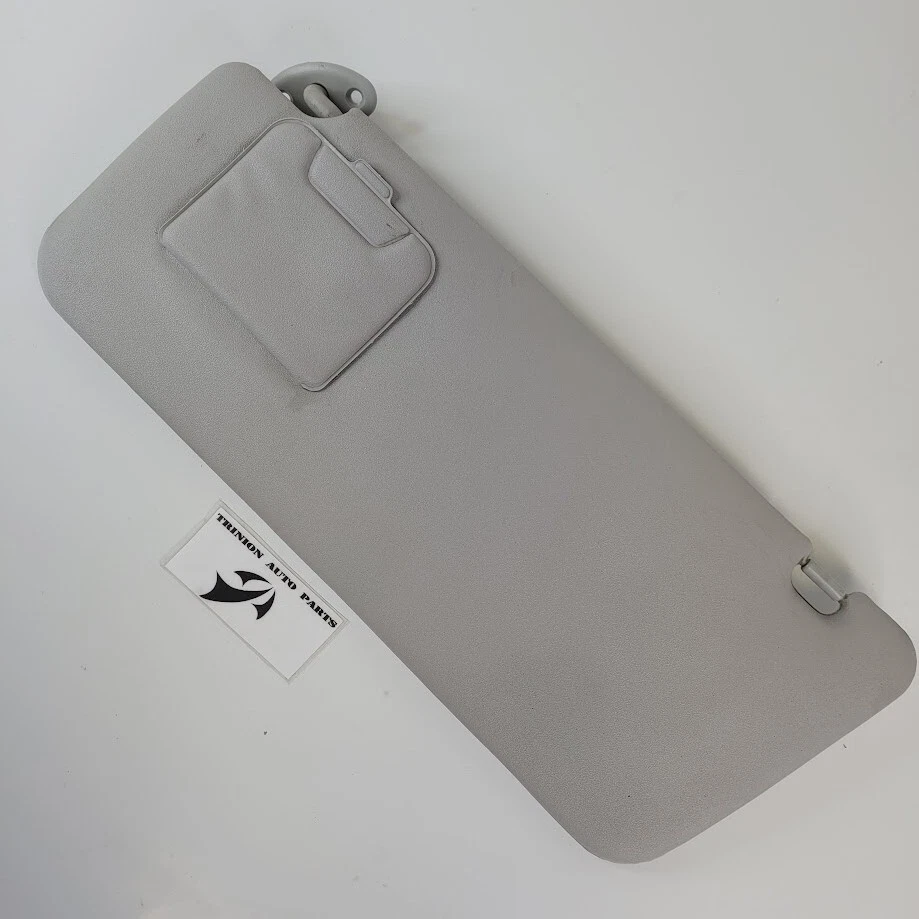 Parasol Scion xB 2004-2006 lado del conductor vinilo gris con espejo OEM Foto 1 de 4