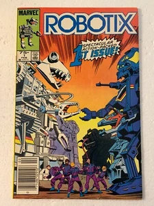 ROBOTIX #1 NM MARVEL COMICS COPPER AGE 1986 NEWSSTAND - Picture 1 of 2