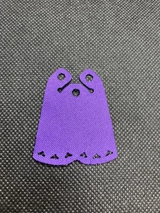 LEGO New Minifigure Dark Purple long cape Cloth 21497 Skyra elf011 Elves 41078 - Picture 1 of 1