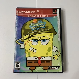 SpongeBob SquarePants: Battle for Bikini Bottom (Sony PlayStation 2) CIB Tested - Foto 1 di 4