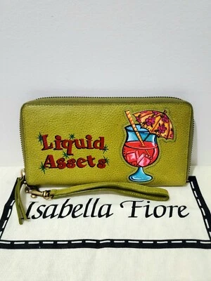 Cartera de cuero Isabella Fiore Liquid Assets Foto 1 de 4