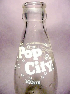 Botella POP de soda vintage ACL: POP CIUDAD de TORONTO, CANADÁ - 300 ml LCA - Imagen 1 de 3