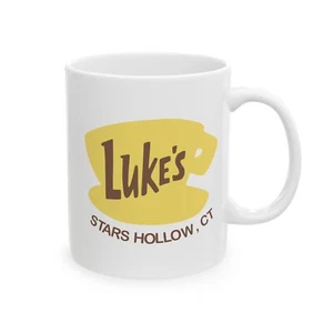 Gilmore Girls Luke's Diner Stars Hollow CT Coffee Mug, 11oz 15oz, TV Show Fan - Picture 1 of 15