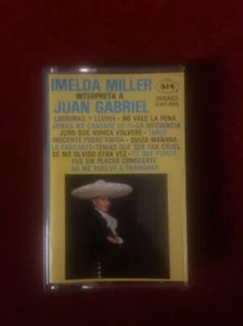 Imelda Miller, Interpreta A Juan Gabriel, 1984 Mexican Cassette - Picture 1 of 2