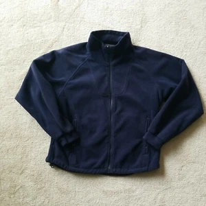 Columbia Women's Jacket Full-Zip Fleece Medium 7144 Blue - Picture 1 of 11
