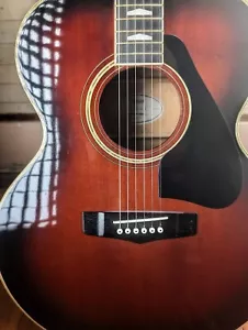 Vintage Yamaha Sunburst Guitar FJ 645 Acoustic GuitarJumbo style - Picture 1 of 12