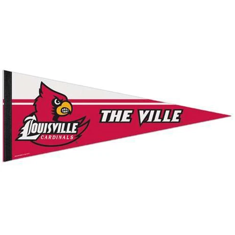 Louisville Cardinals Premium Pennant - 12" X 30" Cover