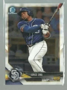 2018 Bowman Chrome Prospects #BCP105 Jorge Ona (ref 76263) - Picture 1 of 1