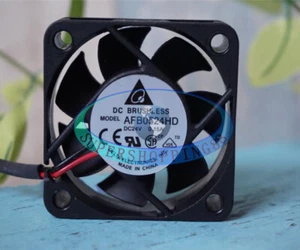 ONE AFB0524HD 50mm 5015 Delta Cooling Fan DC 24V 0.15A 2pin NEW - Afbeelding 1 van 2