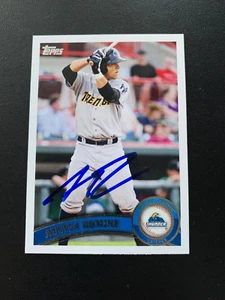 Austin Romine Signed 2011 Topps Pro Debut Card New York Yankees Autograph COA - Picture 1 of 1