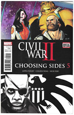 Civil War Comic 5 Choosing Sides Cover A First Print 2016 Chip Zdarsky Carrion 
