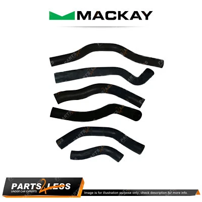 Mackay Radiator+Heater Hose for Toyota Landcruiser FZJ105R 4.5L w/o Rear Heater - image 1 of 2