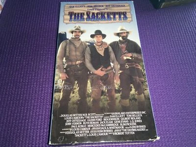 The Sacketts (VHS) Tom Selleck - Image 1 of 4