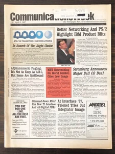 Semana de las Comunicaciones - 1987 6, 13, 20, 27 de abril - Lote de 4 Periódicos - Imagen 1 de 4