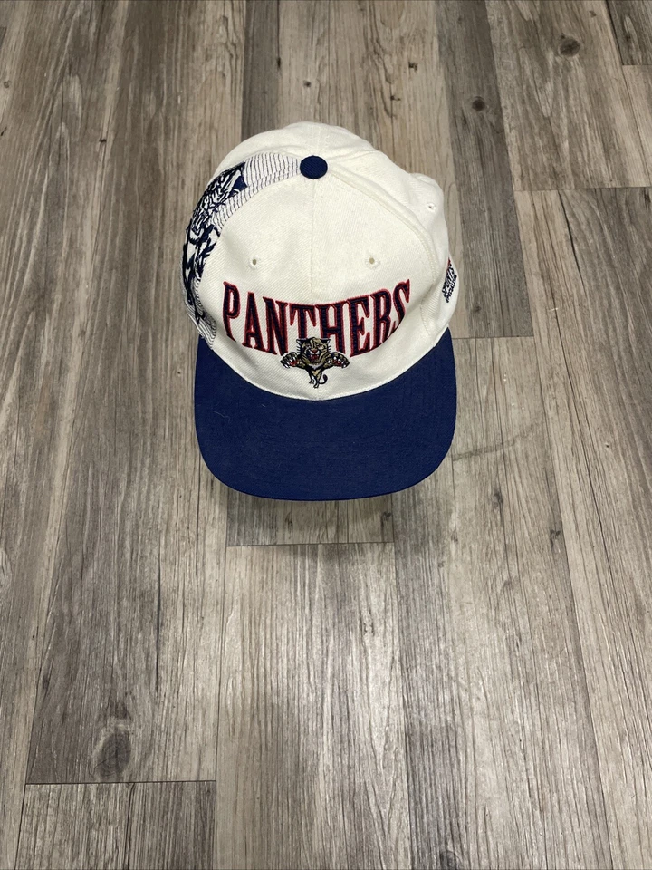 RARO Especialidades Deportivas Florida Panthers Snapback Blanco NHL Hockey De Colección Lazer Foto 1 de 4