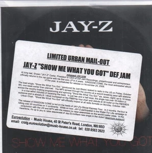 Jay Z Zeig Mir Was Du Hast CDr UK Roc A Fella 2006 Saubere Version Promo CD-R - Bild 1 von 2