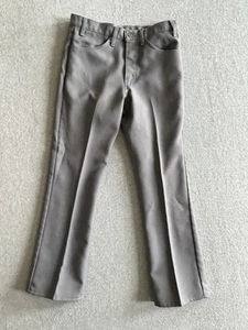 Levis 517 Jeans 32x30 Gray Sta Prest Bootcut Pants Western VTG 70s USA Scovill - Picture 1 of 10