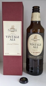 Fuller’s Vintage Ale 2021 - Empty Bottle and Box - Picture 1 of 3
