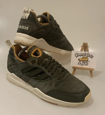 Adidas Originales Tech Super 2.0 Noche/Carga/Verde Entrenadores Reino Unido 8.5 2013 DE COLECCIÓN Foto 1 de 4