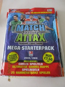 Topps Match Attax Bundesliga 2009-2010 Mega Starter Pack UNOPENED - Picture 1 of 1