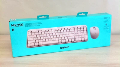 Logitech MK250  Bluetooth Wireless Mouse and Keyboard Combo ROSE 920-013512 New - Image 1 of 4