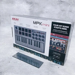 AKAI Professional MPK mini MK3 25 tasti 8 pad USB MIDI controller tastiera grigio JP - Foto 1 di 13