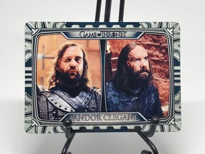 Sandor Clegane '24 Rittenhouse Game of Thrones #T15 Then & Now Progression Metal - Bild 1 von 2