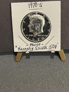 1970-S Silver Proof Kennedy half dollar Super Sweet NO RESERVE + $1.00 SHIPPING! - Picture 1 of 4